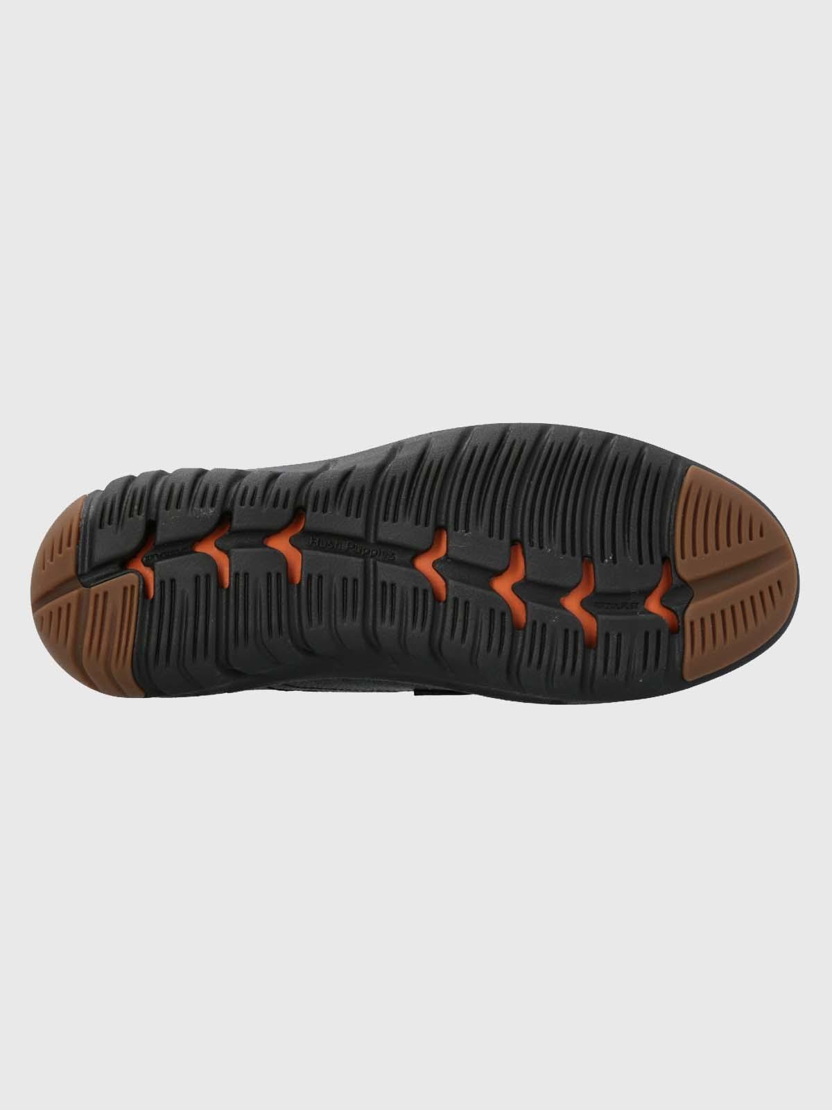 Zapato Cuero Hombre Smart Oxford Negro-7