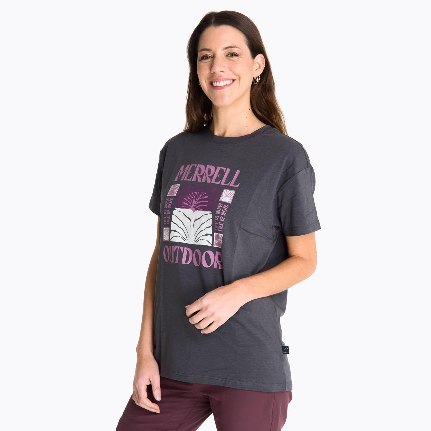 Polera Manga Corta Mujer Kirikiri Gris -1