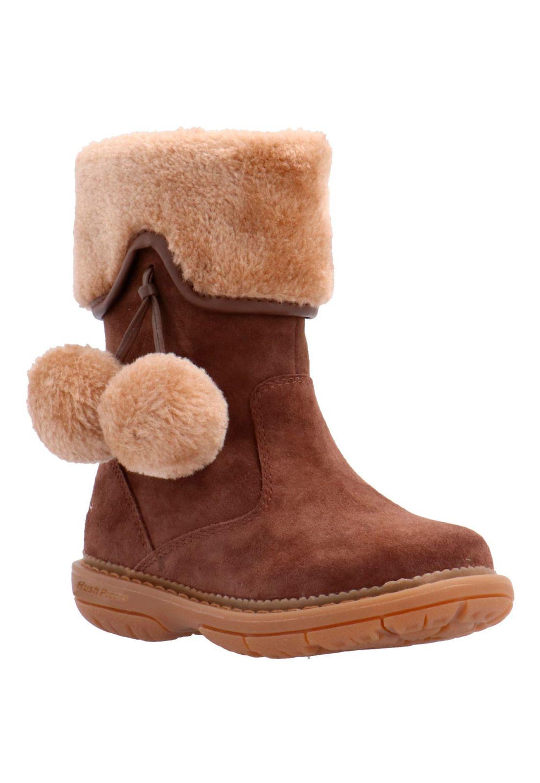 Bota Cuero Niña Sabri Café-0