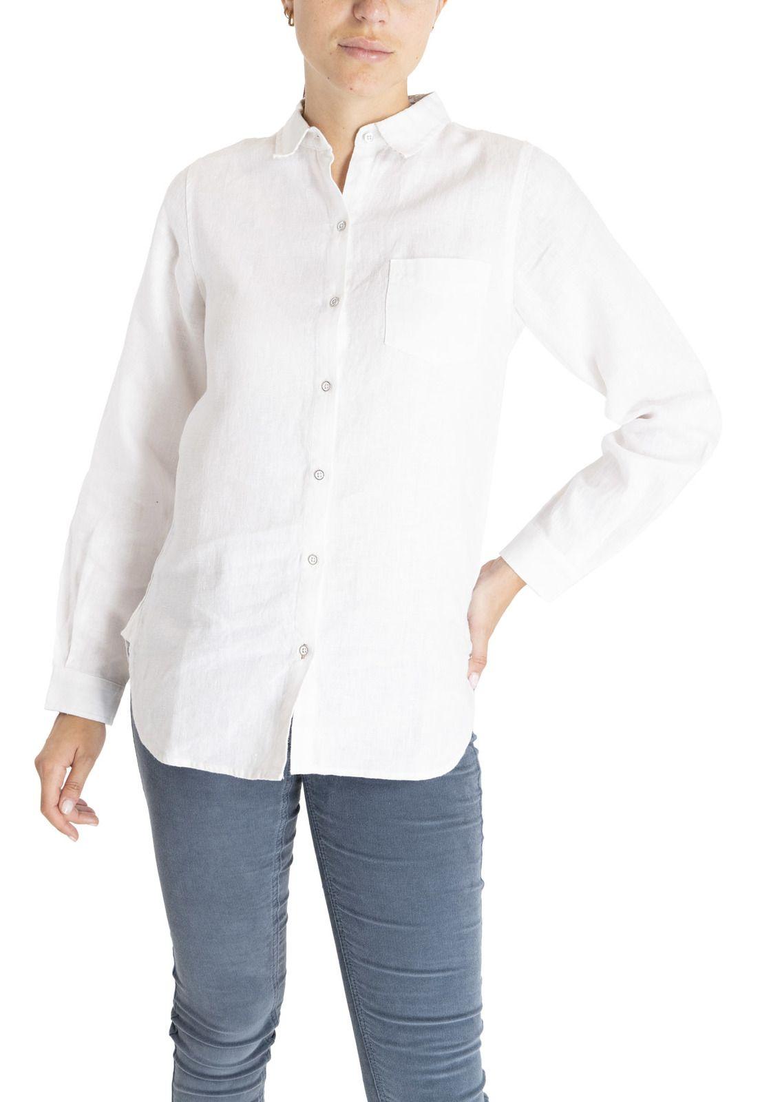 Blusa M/L Mujer Lirio Blanco-4