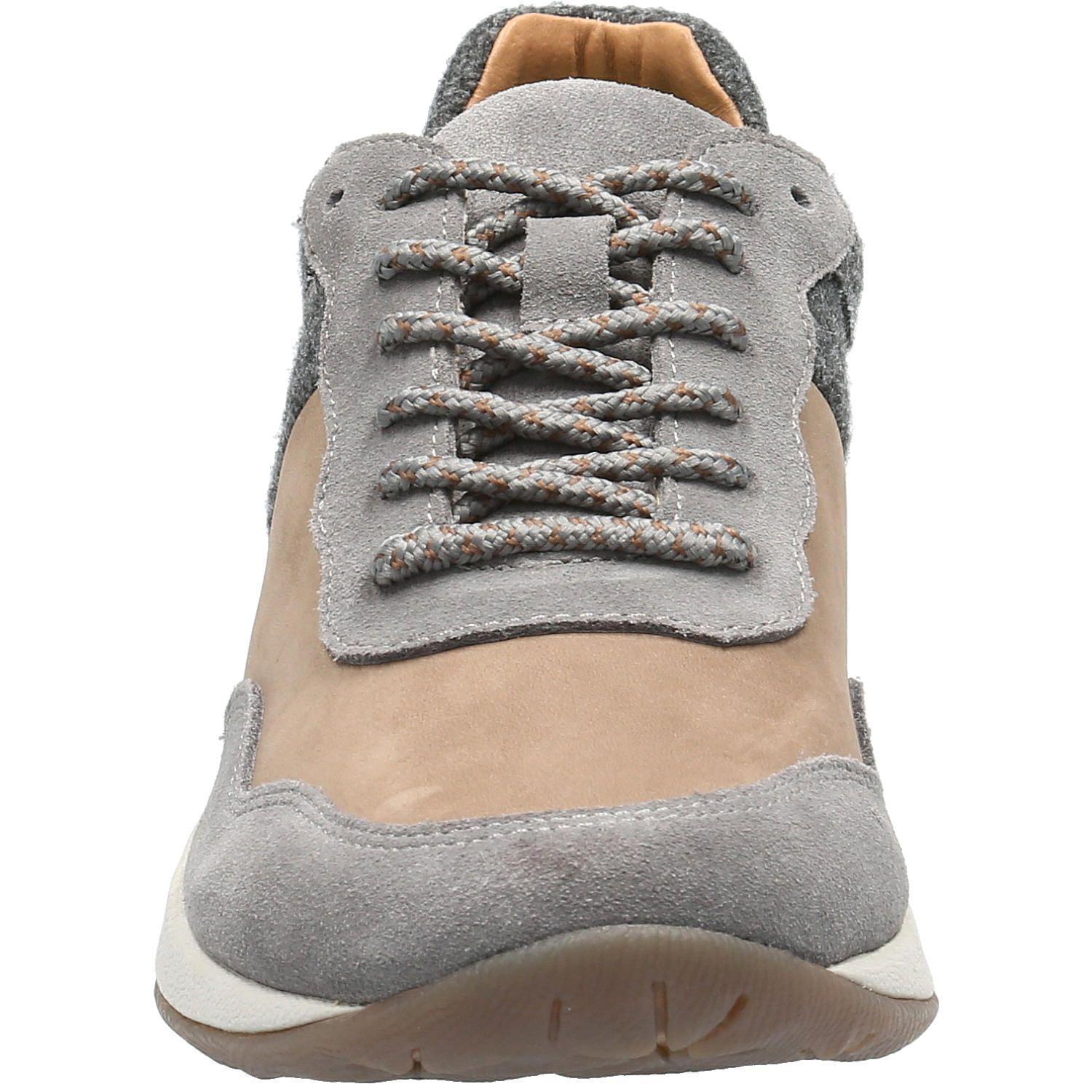 Zapatilla Cuero Mujer Esti Gris-3