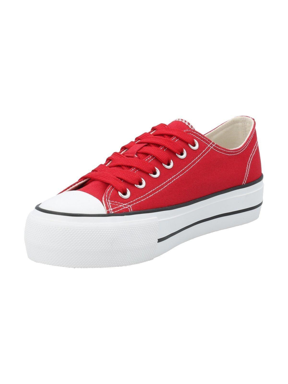 Zapatilla Mujer Sami Rojo-4