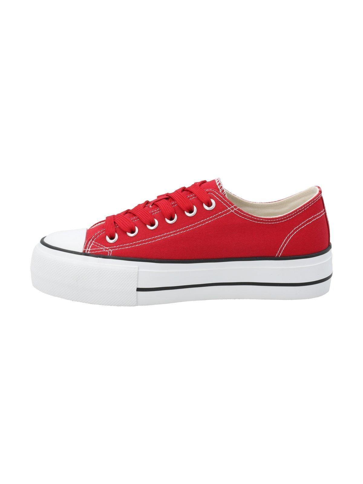 Zapatilla Mujer Sami Rojo-5