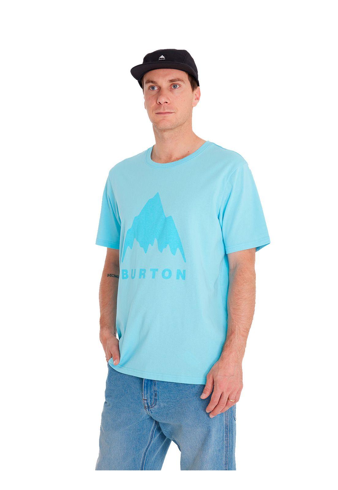 Polera manga corta Hombre Short S Celeste-1