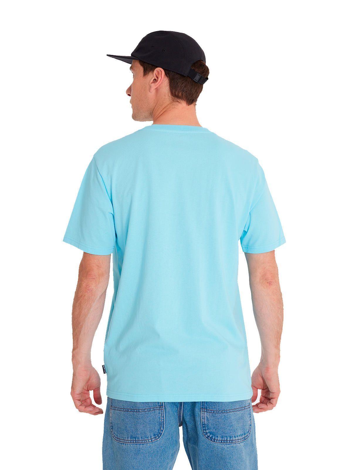 Polera manga corta Hombre Short S Celeste-4