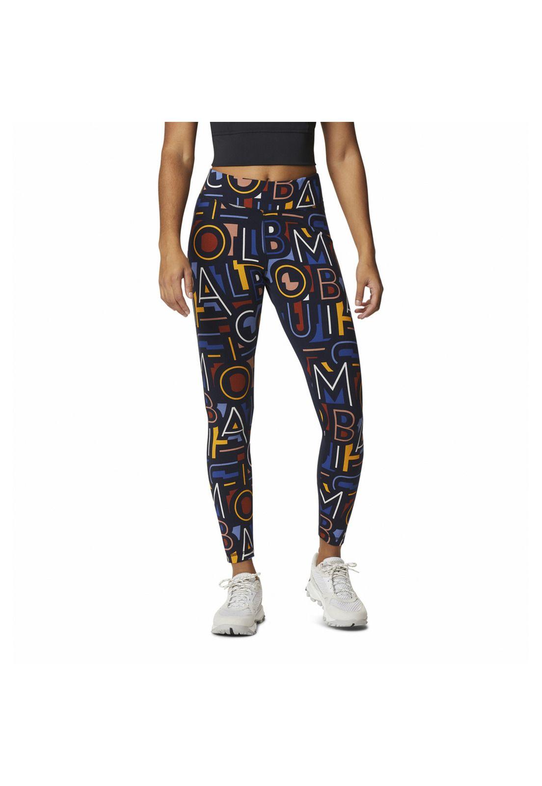 Pantalón Mujer Columbia Lodge Leggi Azul-0