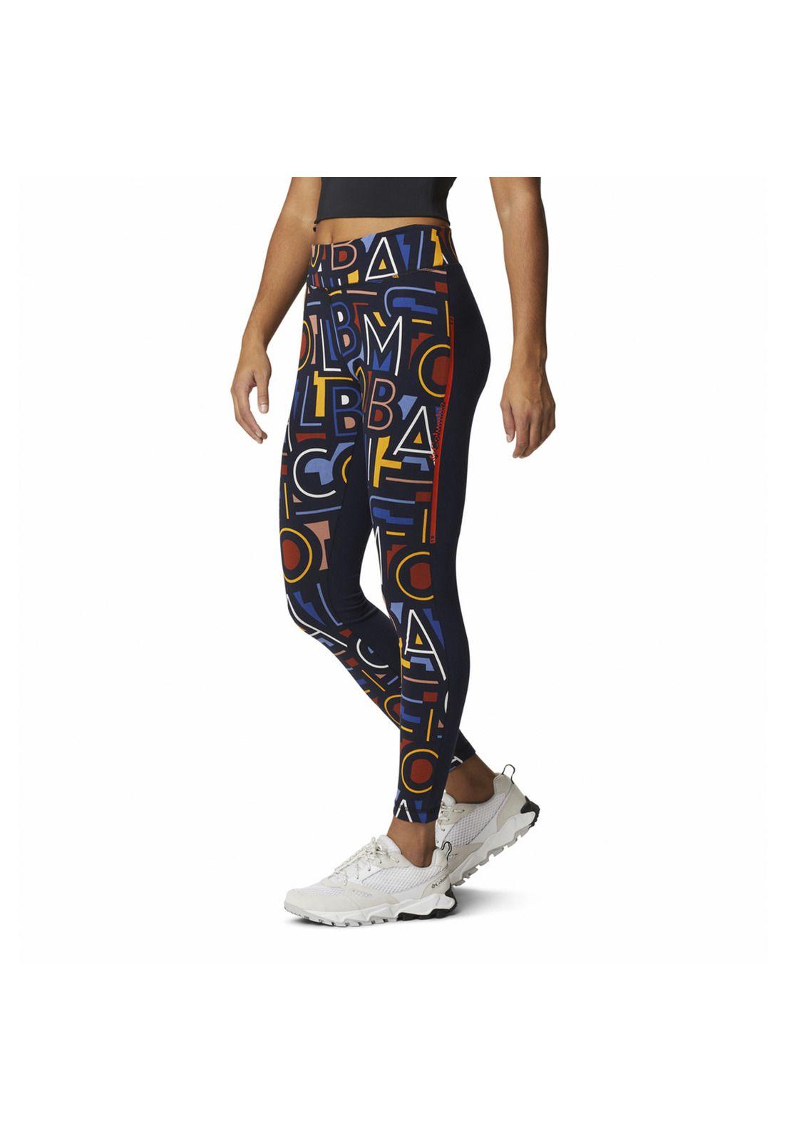 Pantalón Mujer Columbia Lodge Leggi Azul-1