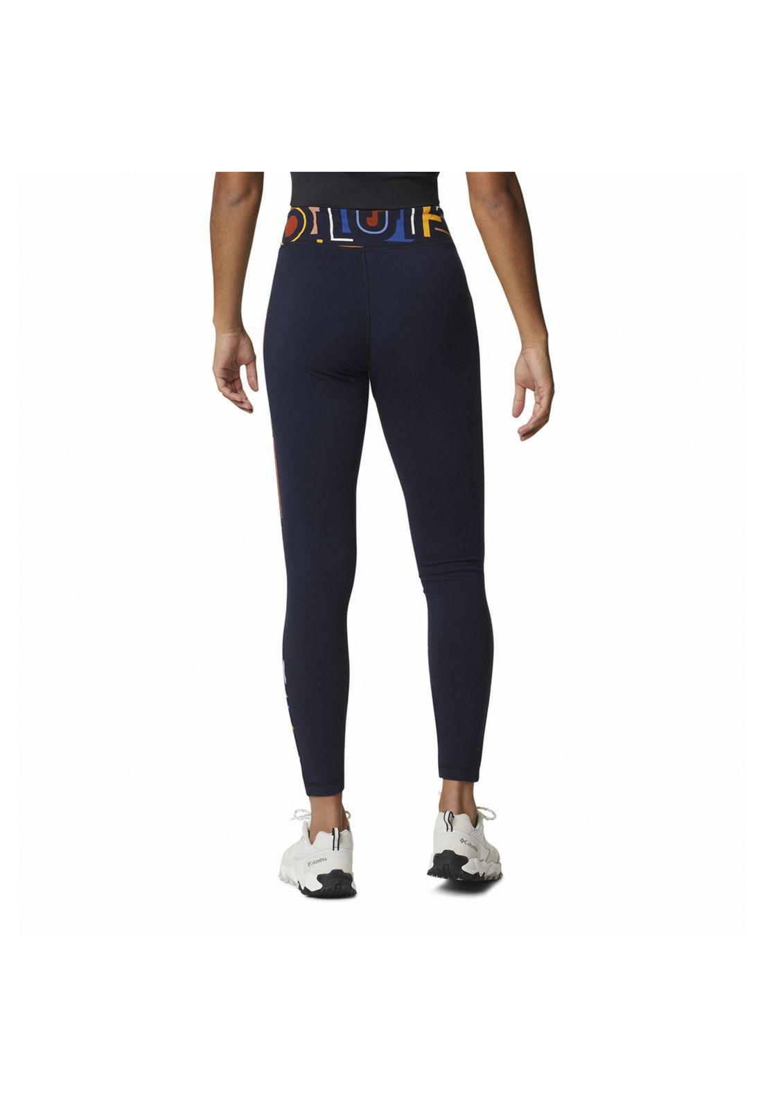 Pantalón Mujer Columbia Lodge Leggi Azul-2