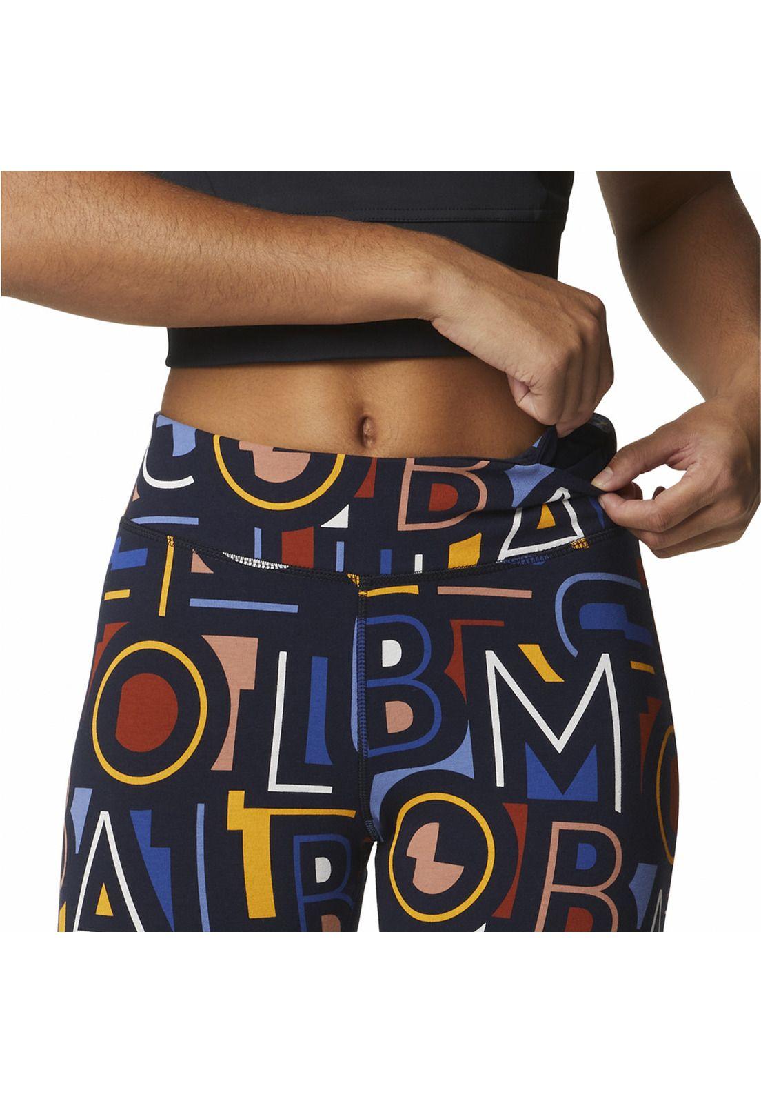 Pantalón Mujer Columbia Lodge Leggi Azul-3