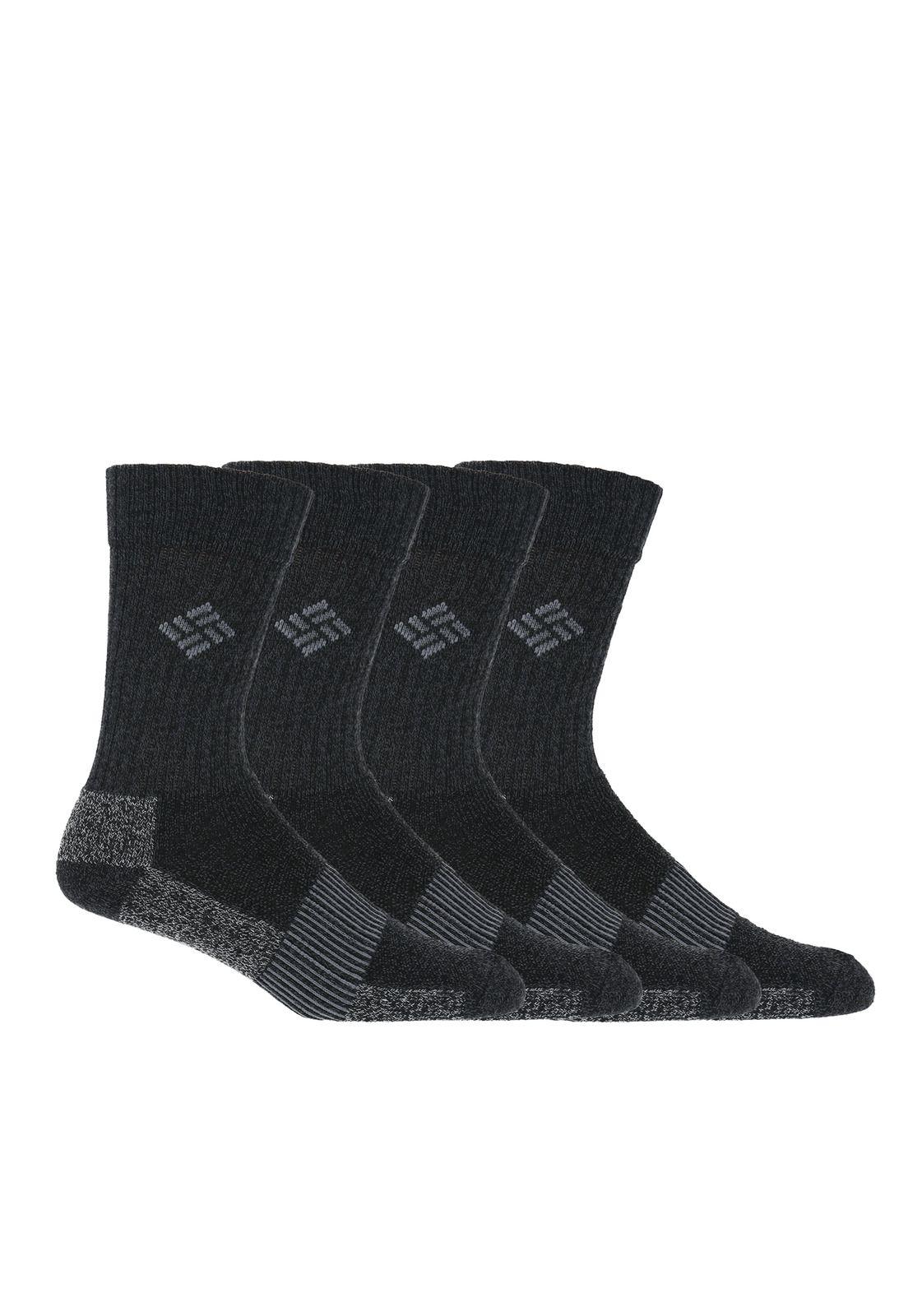 Calcetín Outdoor Socks Mn 4P Thrml Negro Hombre-1