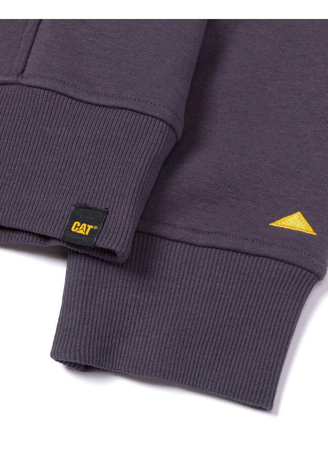Polerón Graphic Pullover Hombre Gris Oscuro-9