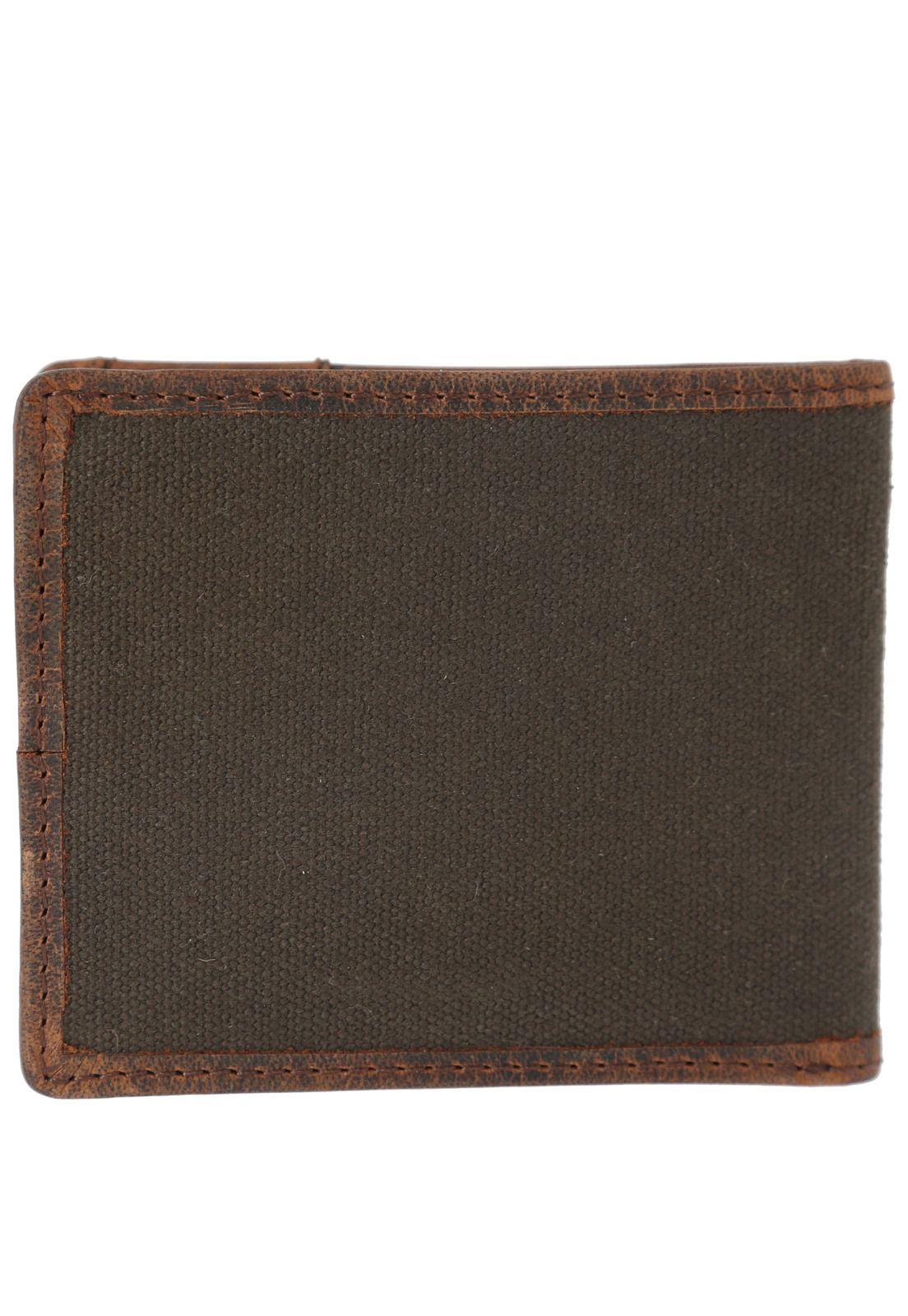 Billetera Cnv/Cuero Hombre Jaspr Ventana Verde-4
