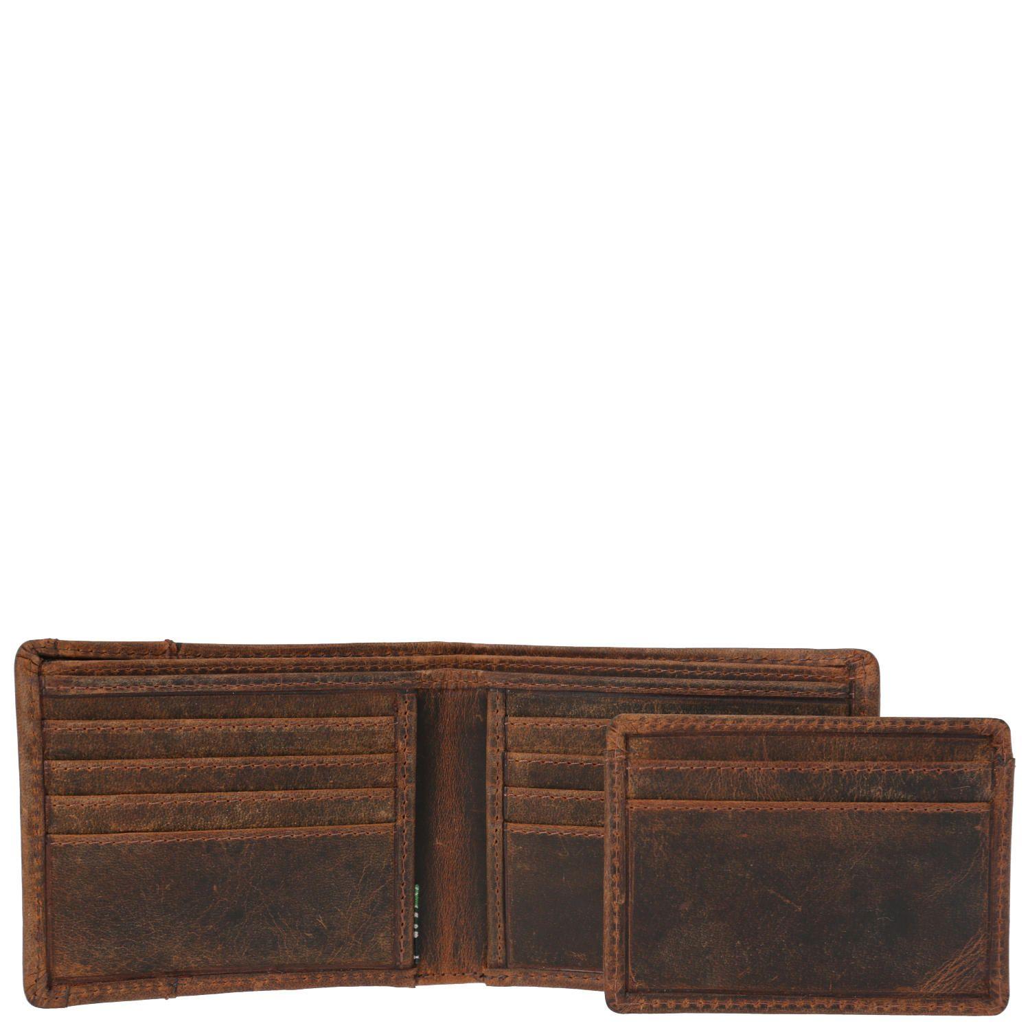 Billetera Cnv/Cuero Hombre Jaspr Ventana Verde-2