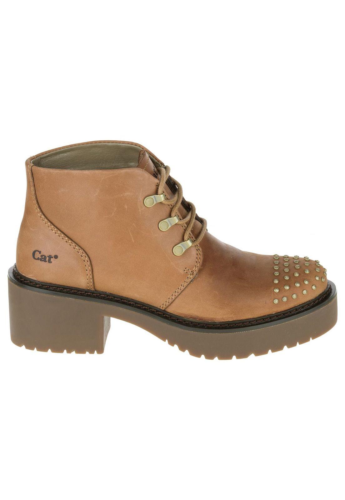 Botin Mujer Casual Recognize Café-1