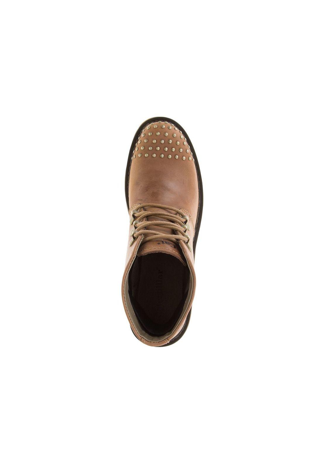 Botin Mujer Casual Recognize Café-3