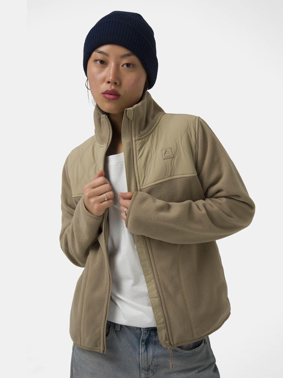 Polar Mujer Full Zipper Beige -0