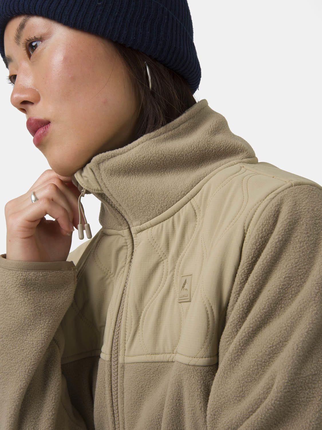 Polar Mujer Full Zipper Beige -4