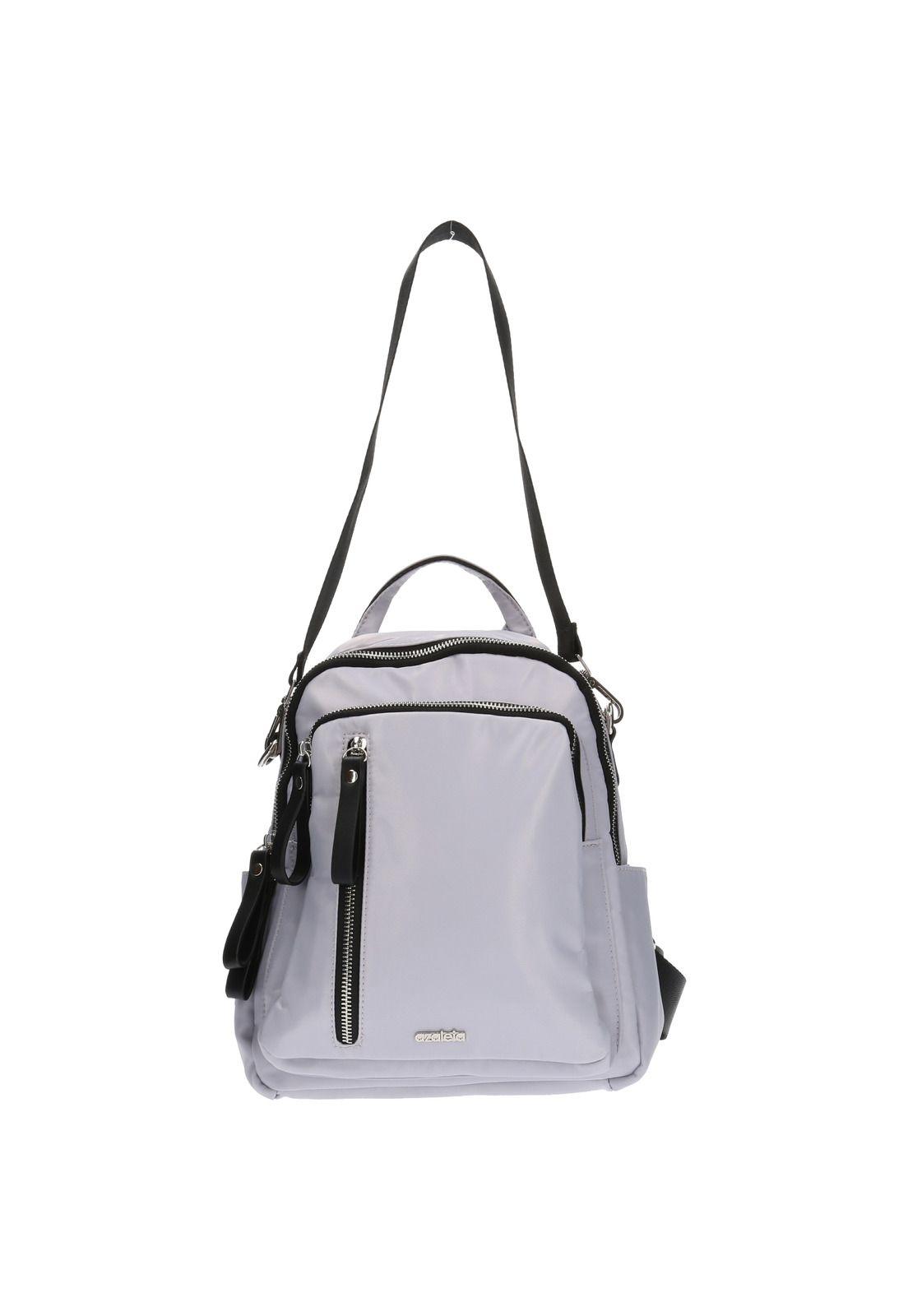 Mochila Convertible Phyll Backbag Morado Mujer-4