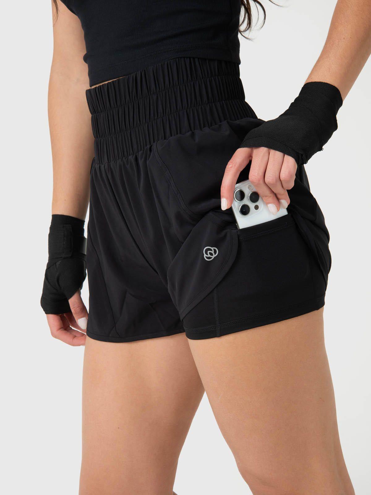 Short Mujer 2 in 1 Laia Negro -5