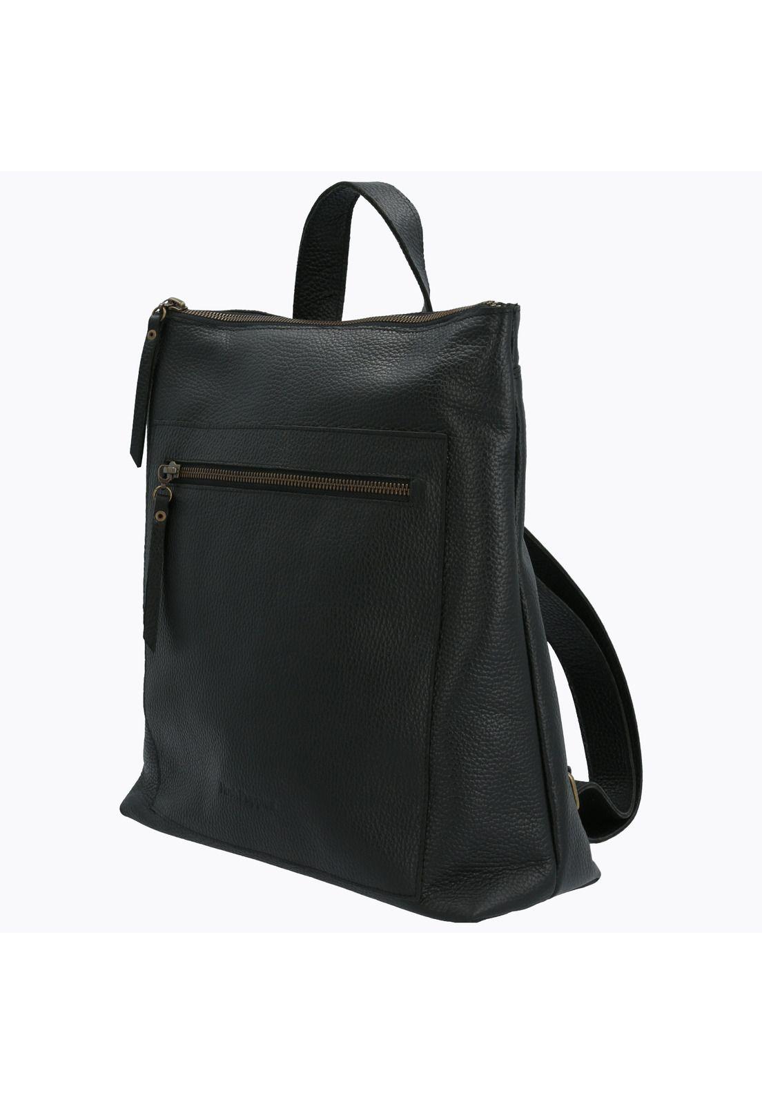 Mochila Cuero Mujer Brianna Back Negro-1