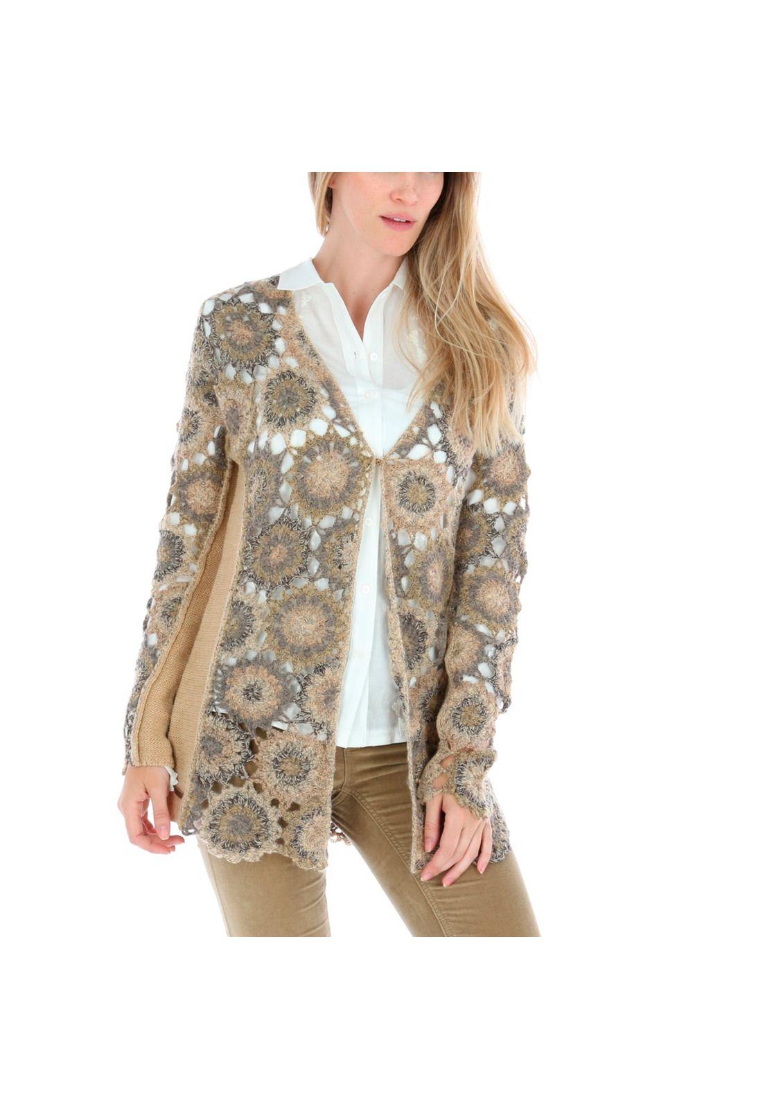 Chaleco Rufina Rockford Beige-0