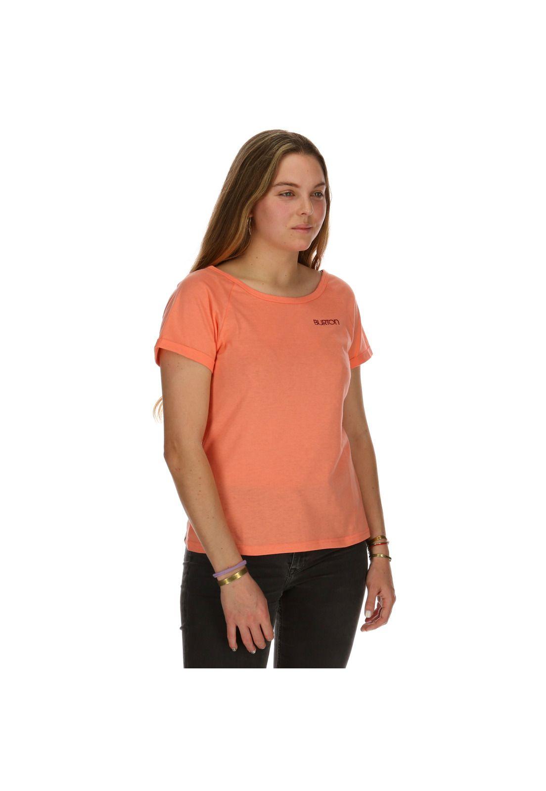 Polera M/C Femenino Vail Rosa Burton-2