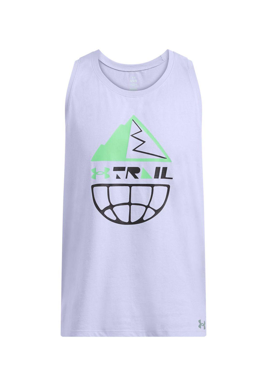 Polera Sin Mang Launch Trail Hombre Morado-0