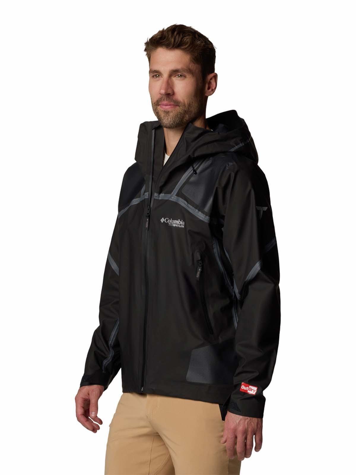 Cortaviento Hombre Whistler Peak Shell Negro-1