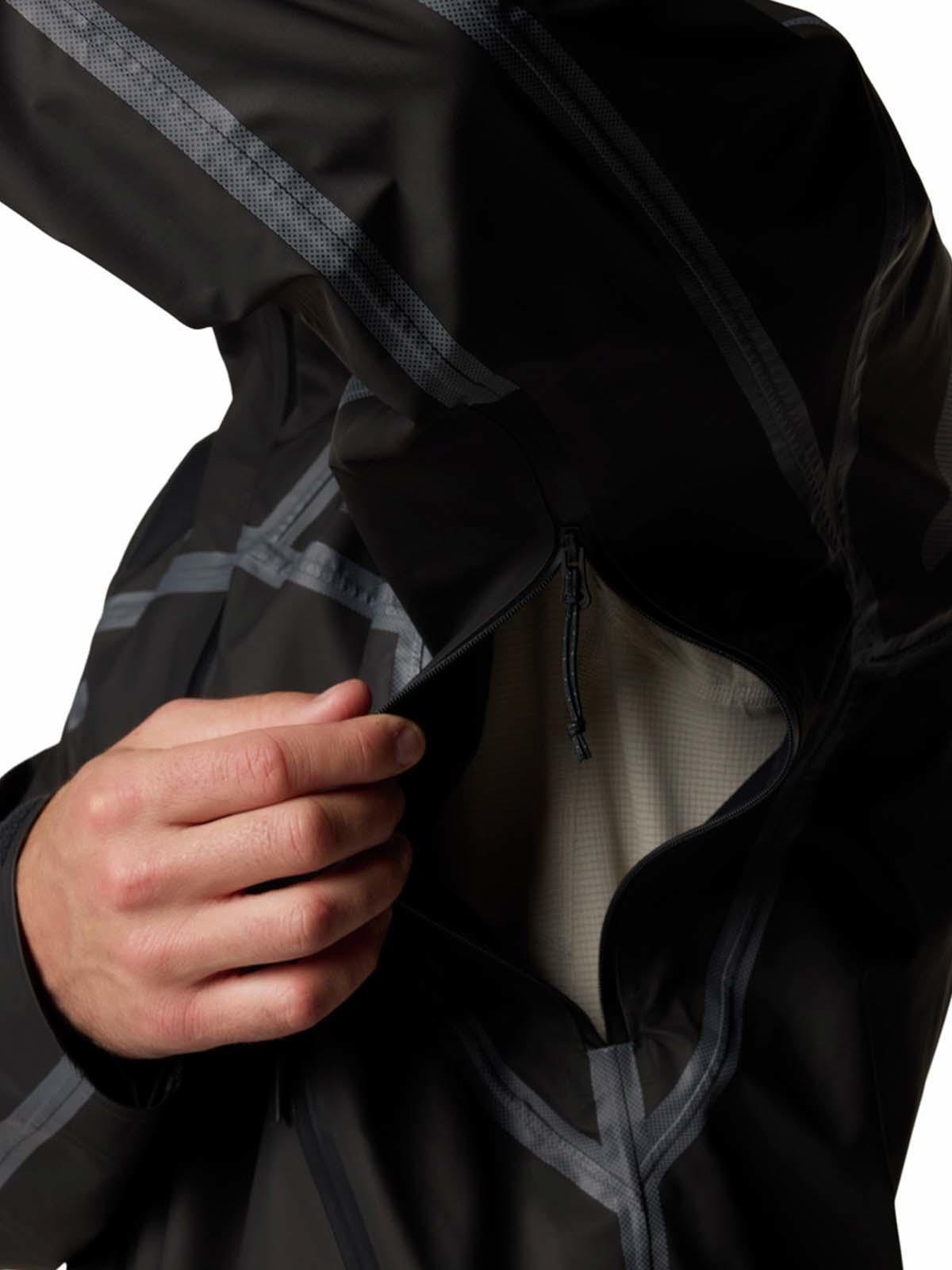 Cortaviento Hombre Whistler Peak Shell Negro-3