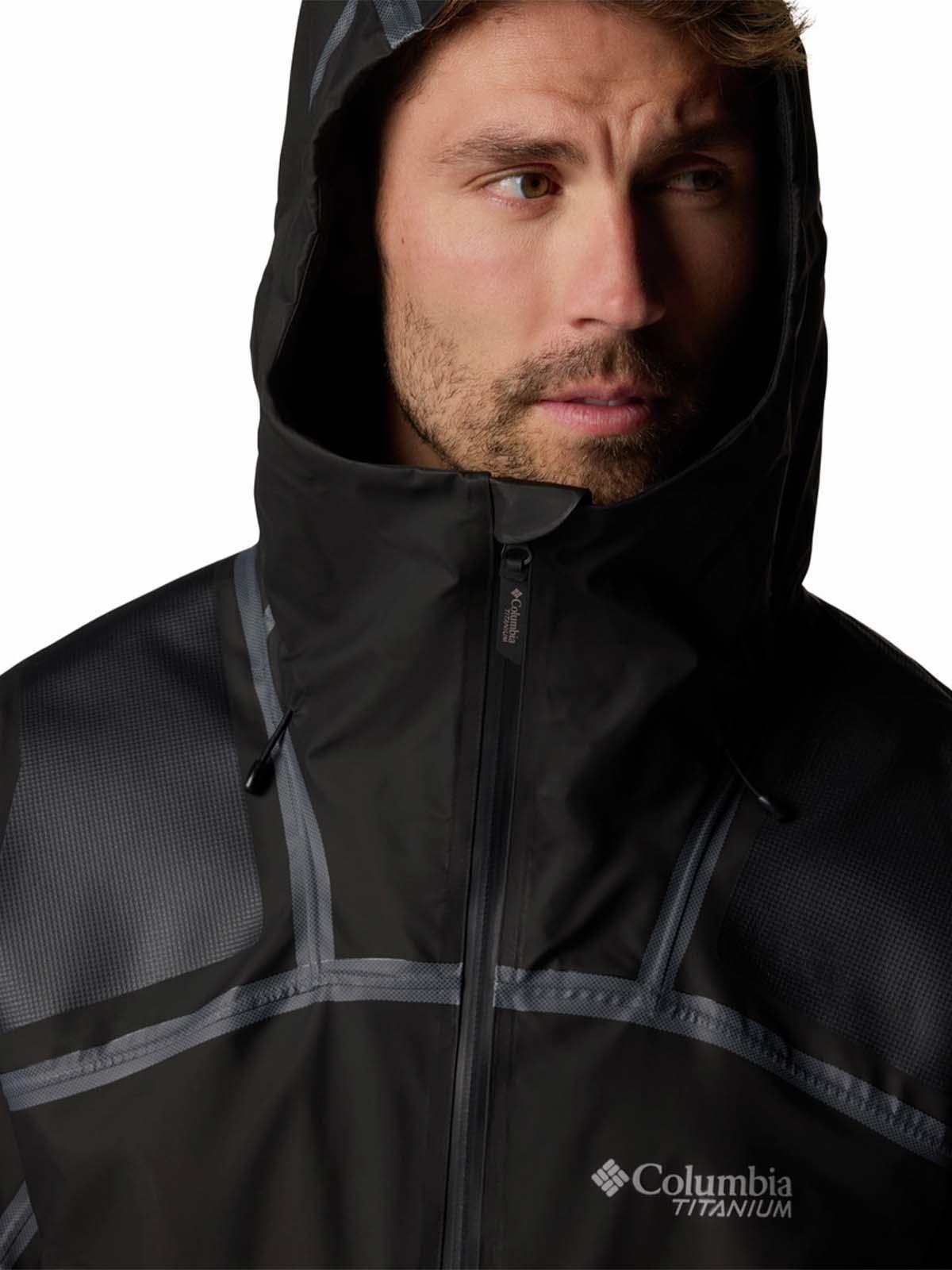 Cortaviento Hombre Whistler Peak Shell Negro-4