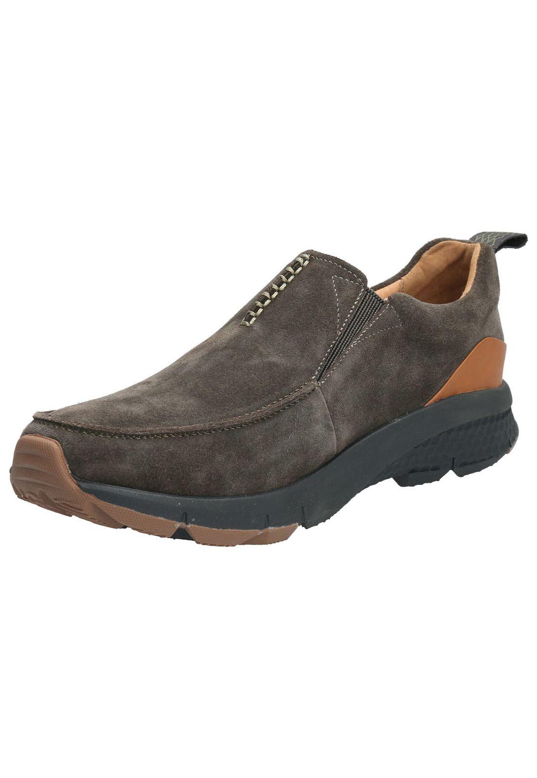 Zapato Cuero Hombre Essex Café-4