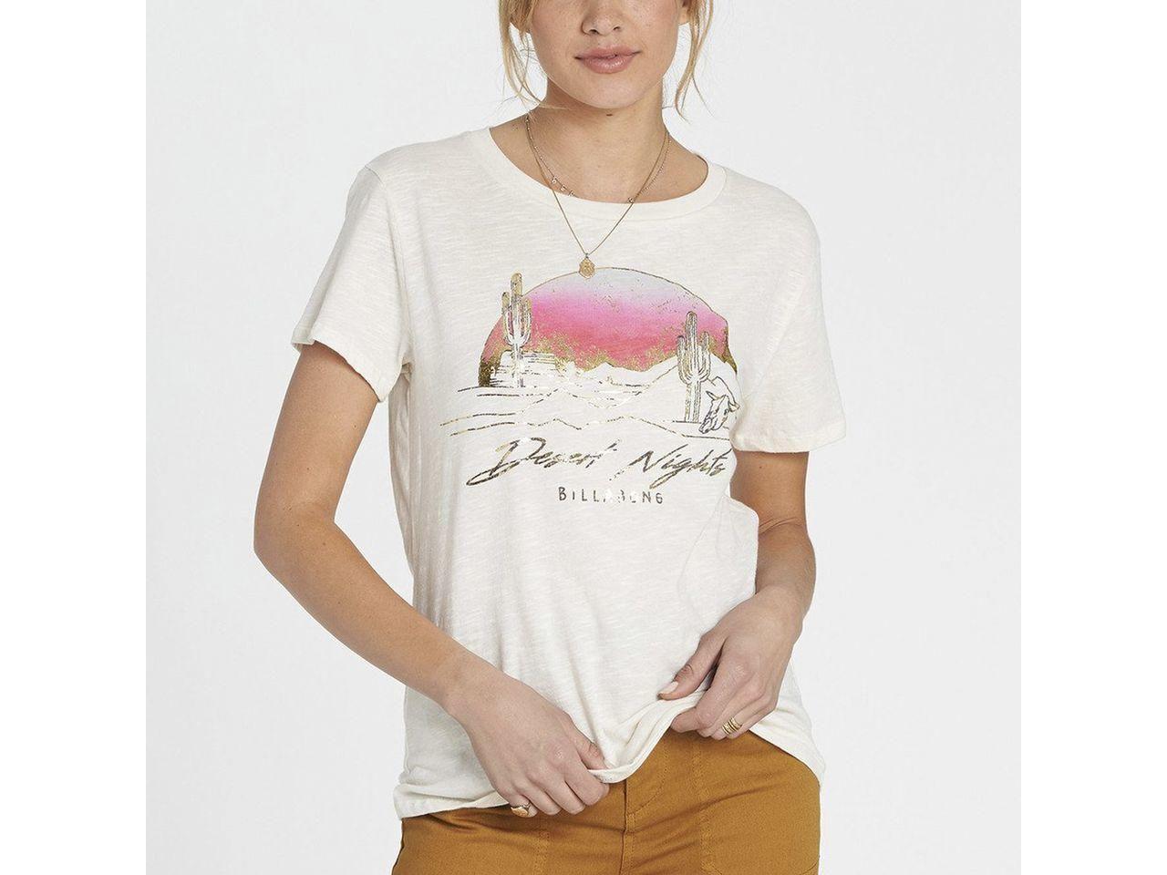 Polera Manga Corta Desert Nights White Cap-2