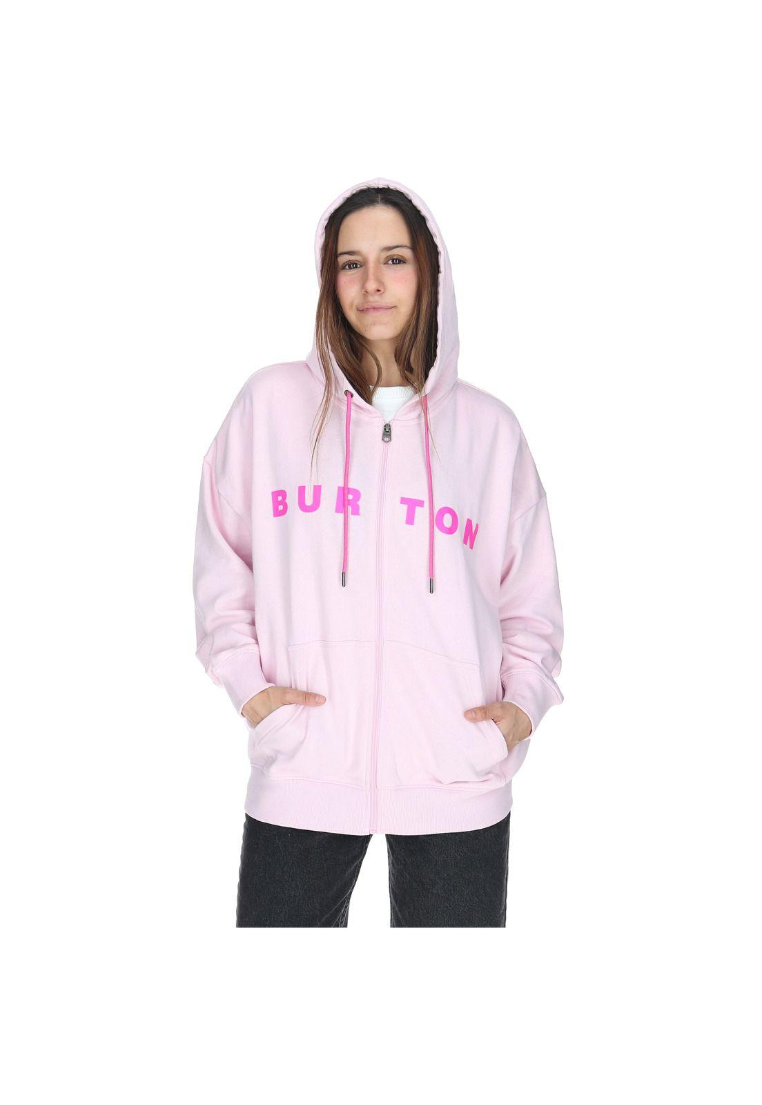 Polerón con gorro Zepellin Rosa Mujer-0