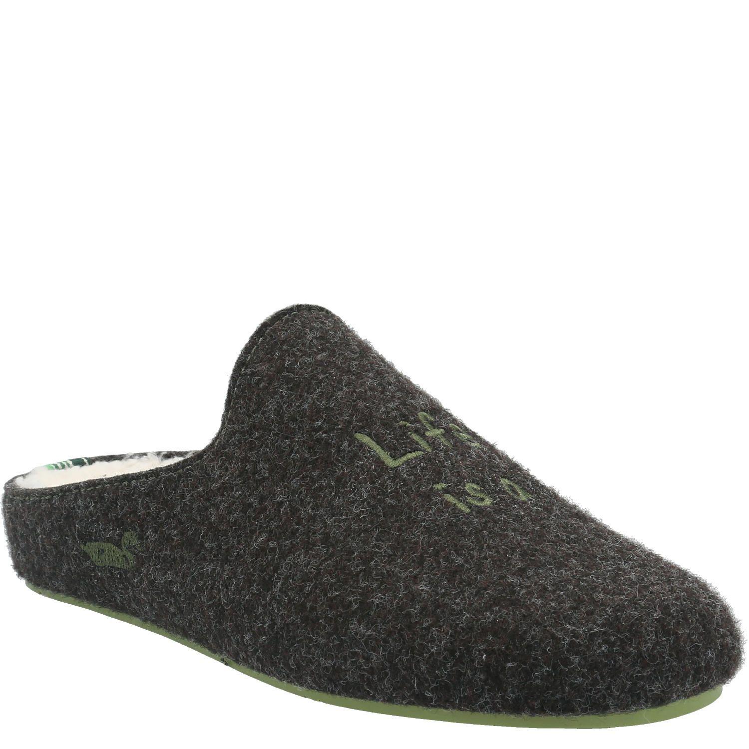 Pantufla Unisex Rkf Slipper Life Fur Café-1