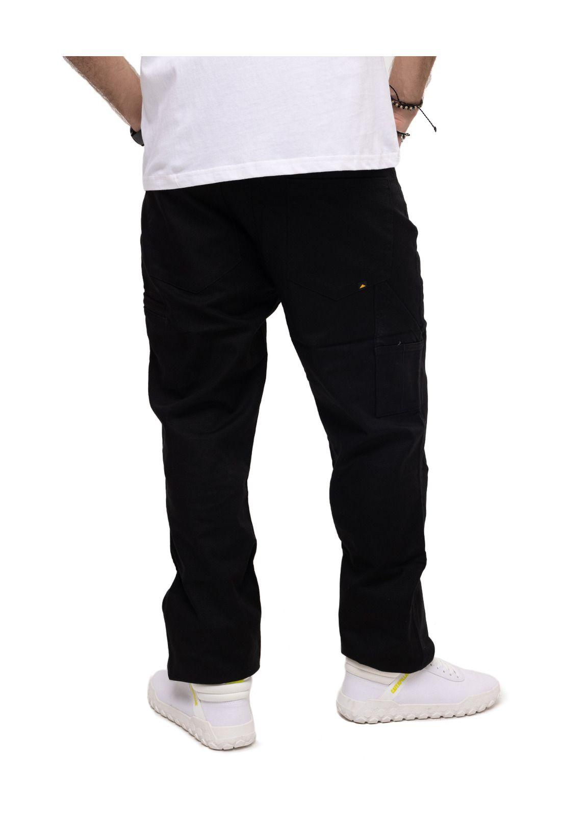 Pantalón Canvas Utility Pant Negro Hombre-3