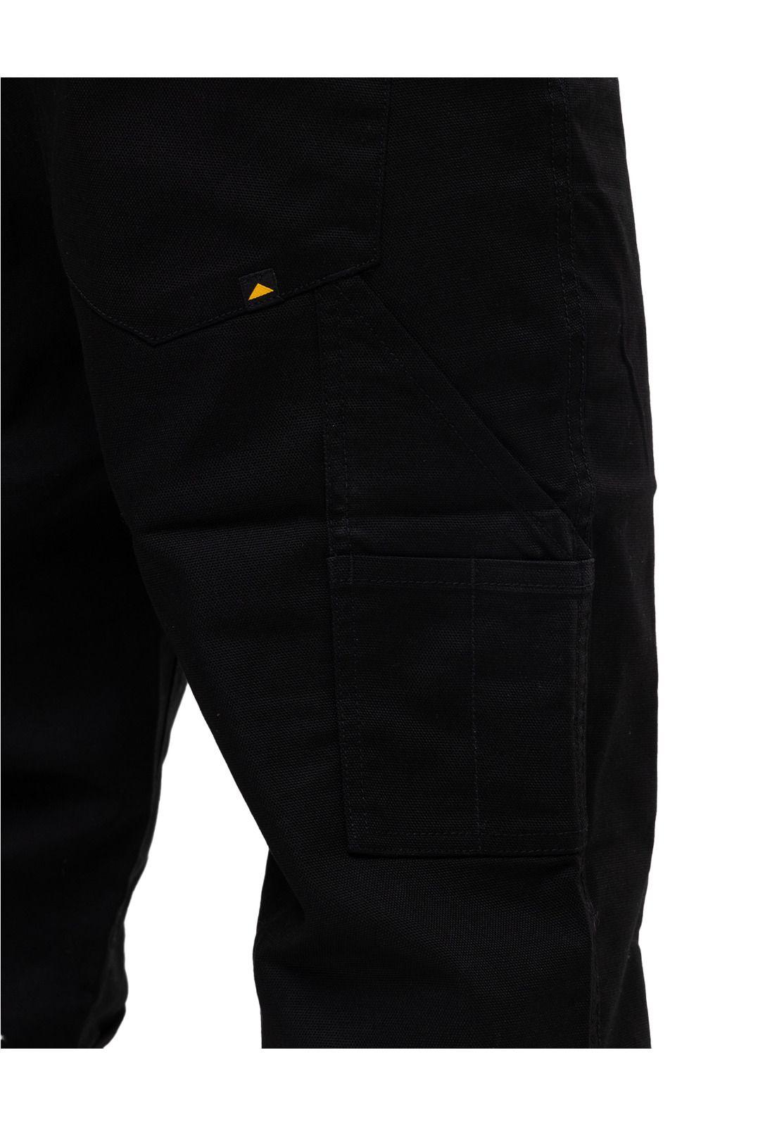Pantalón Canvas Utility Pant Negro Hombre-5