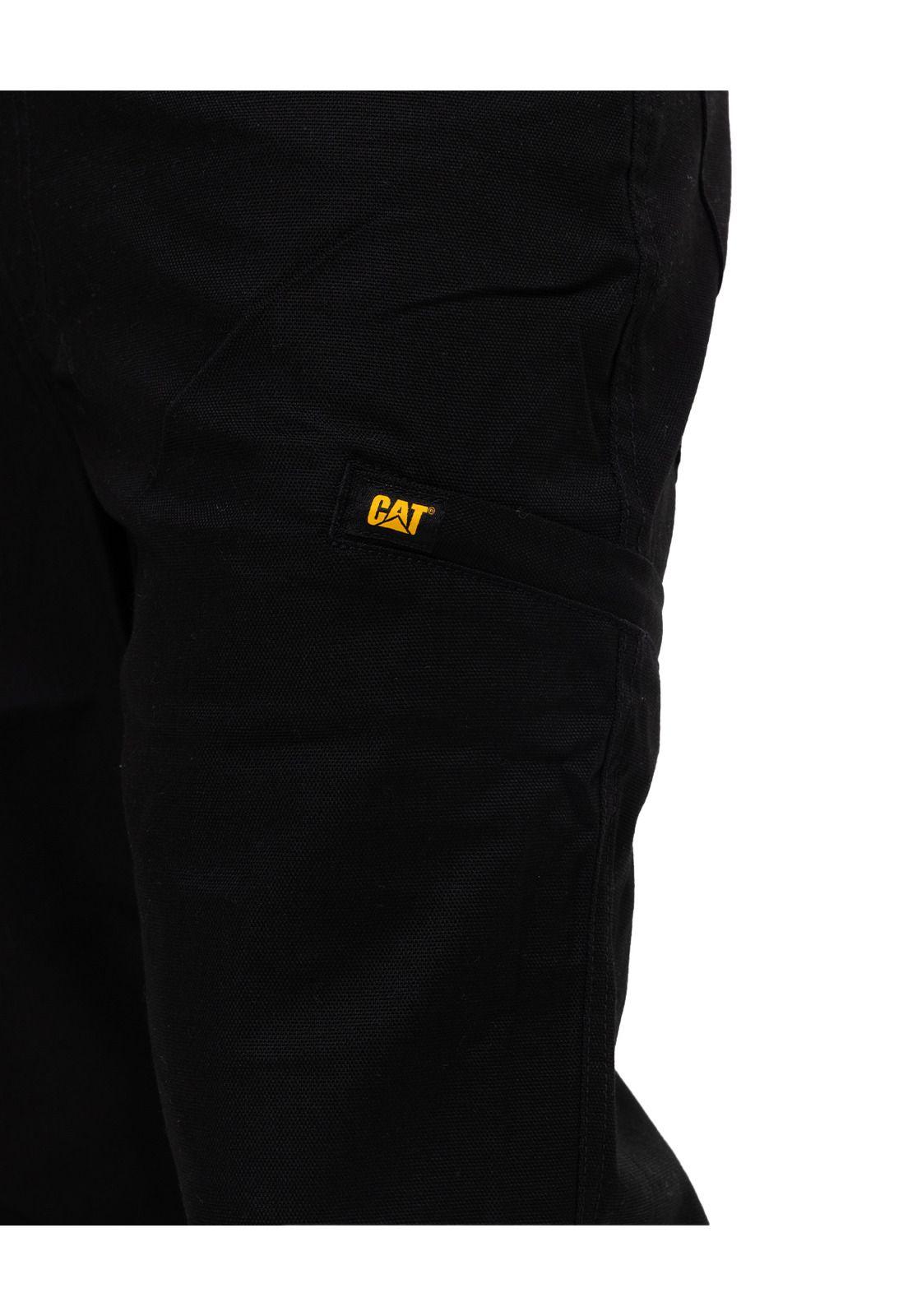 Pantalón Canvas Utility Pant Negro Hombre-6