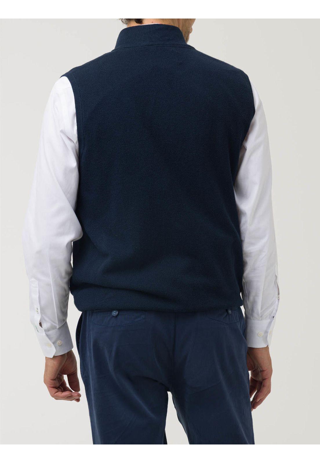 Sweater Algodón Orgánico Hombre Vera Azul-6