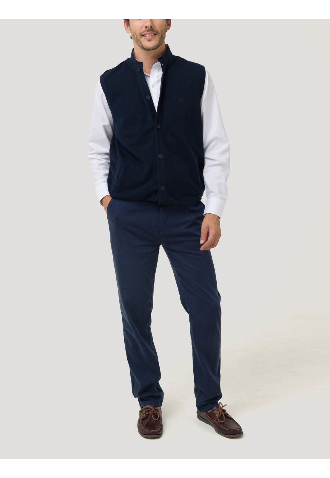 Sweater Algodón Orgánico Hombre Vera Azul-8