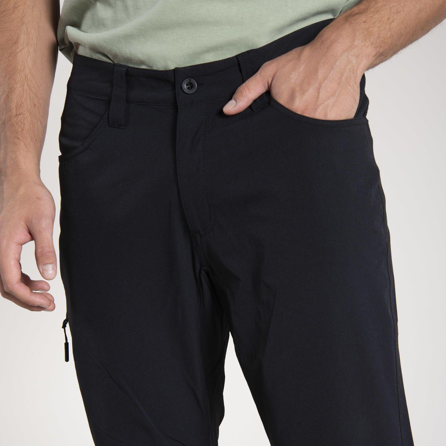 Pantalón Hombre Repelent Detach Negro-4