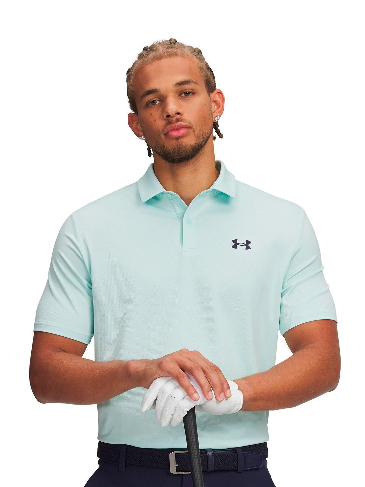 Polera M/C UA Matchplay Verde Hombre-0
