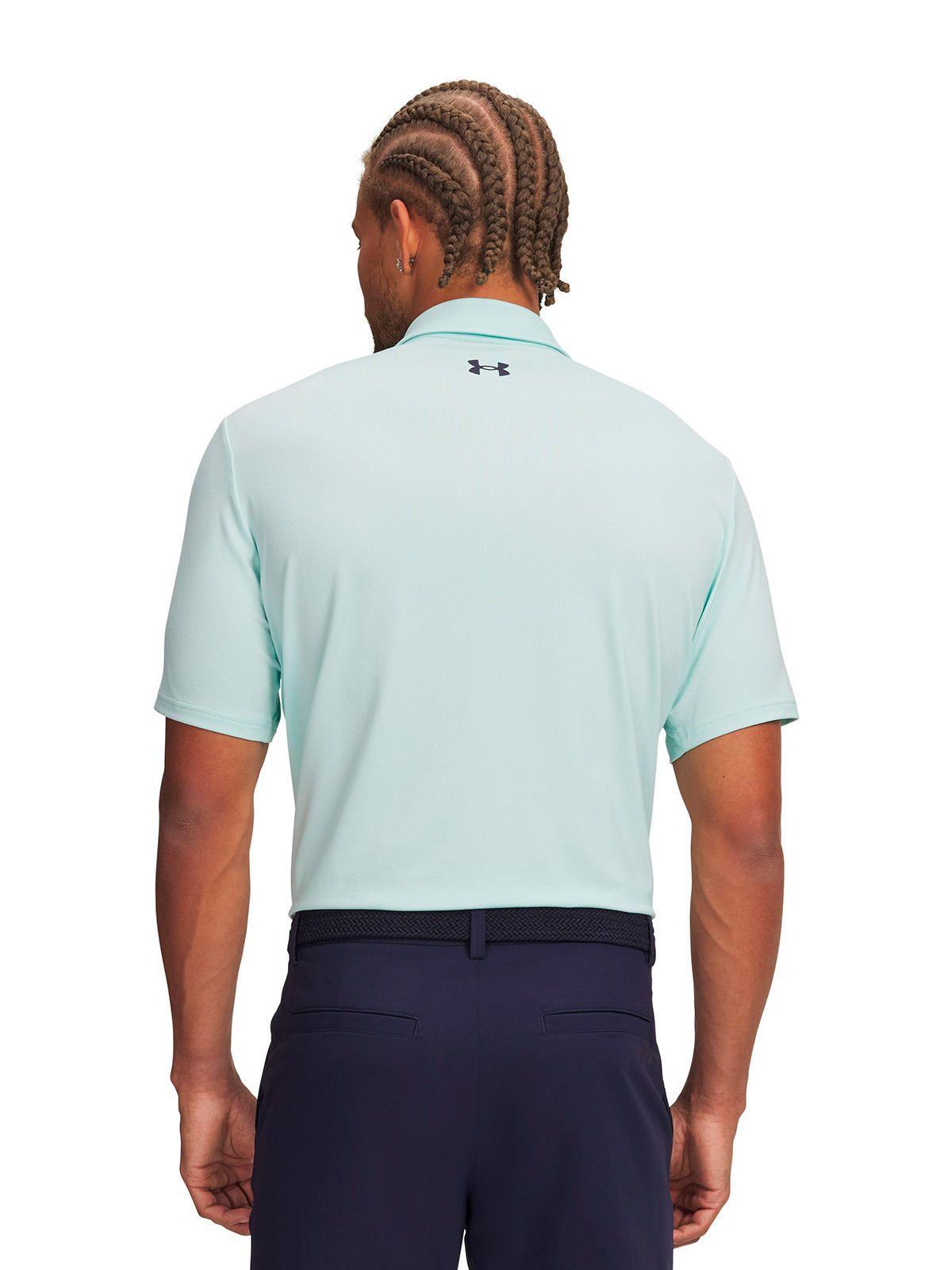 Polera M/C UA Matchplay Verde Hombre-1