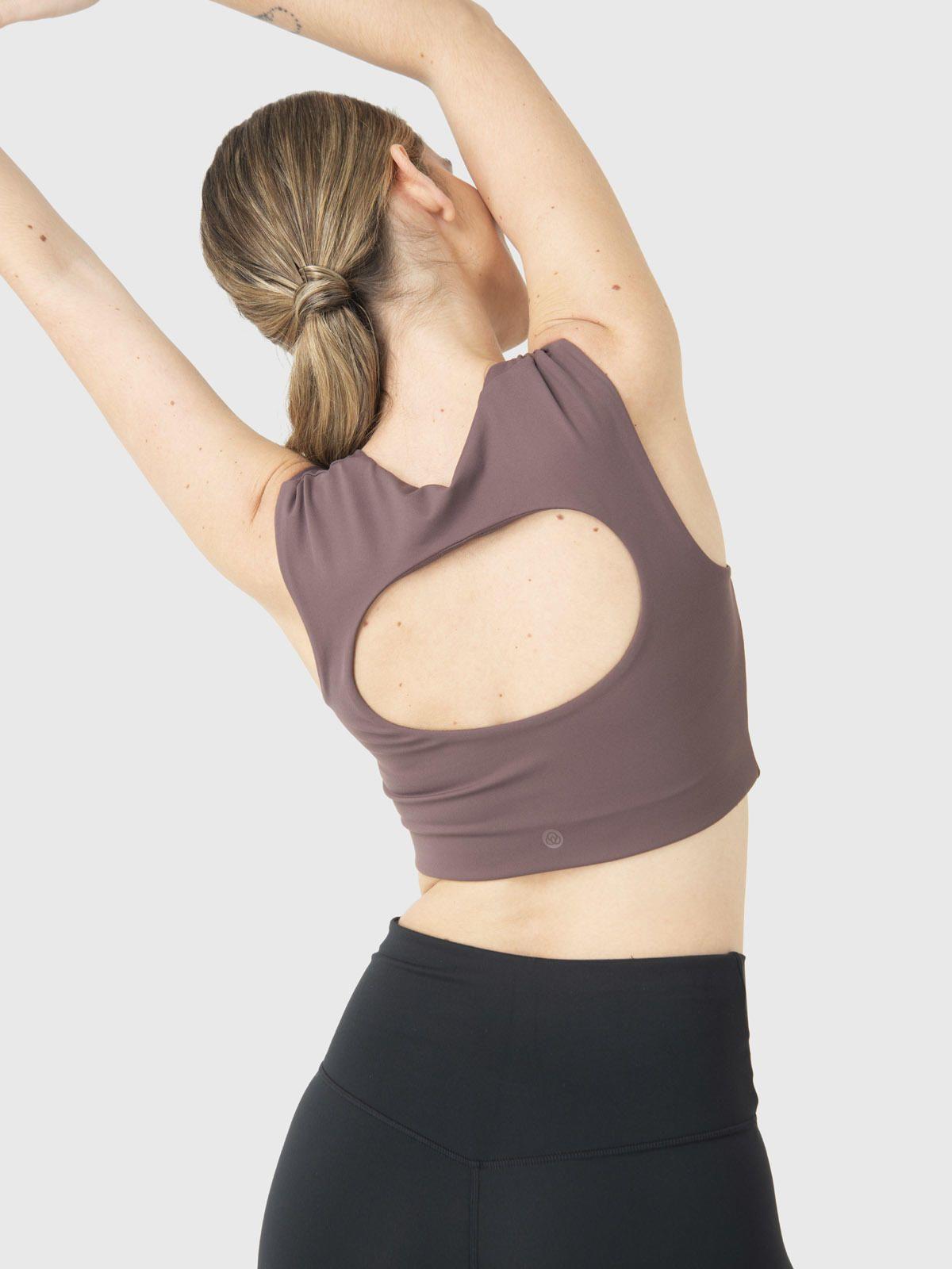 Peto Deportivo Mujer Domi Café-4