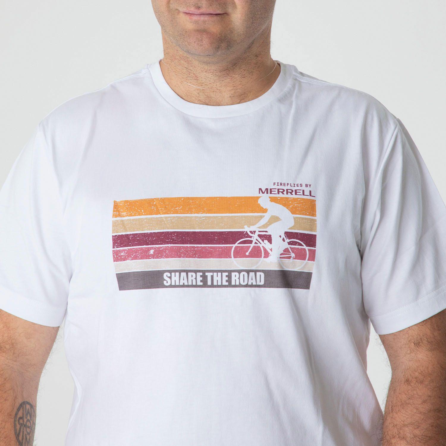 Polera MC Hombre Fireflies Hi Rider Blanco-4