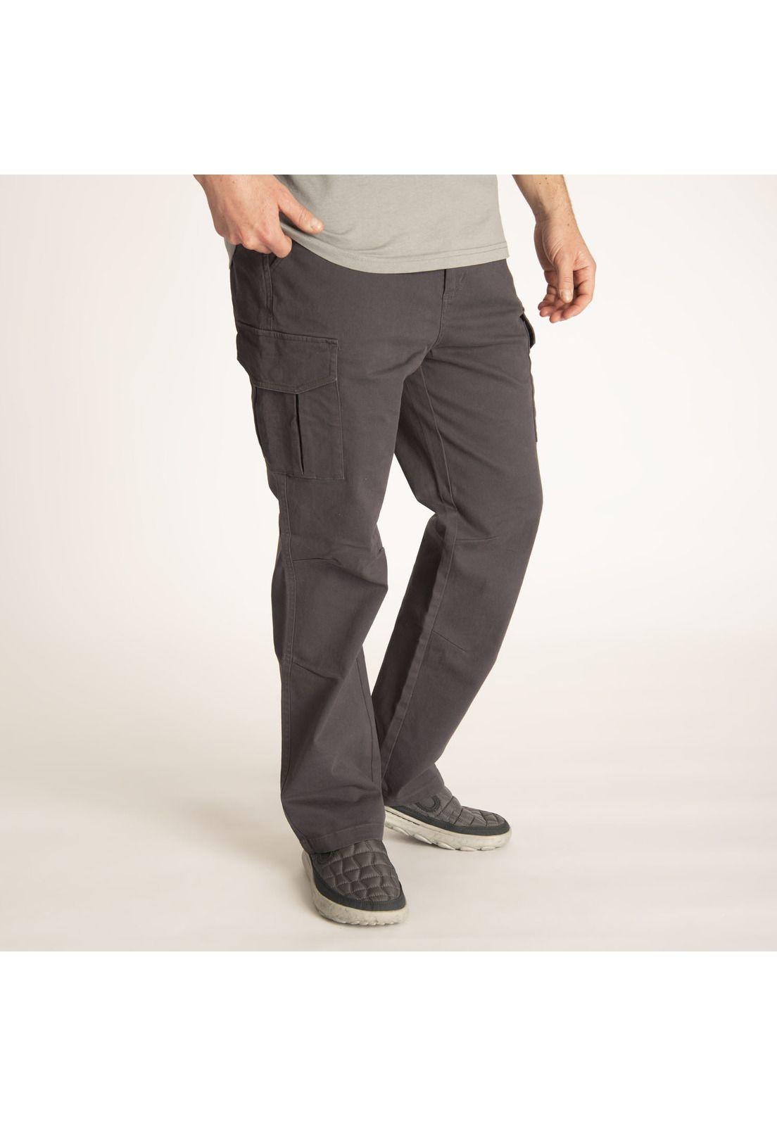 Pantalón Hombre Cargo Pant Gris-0