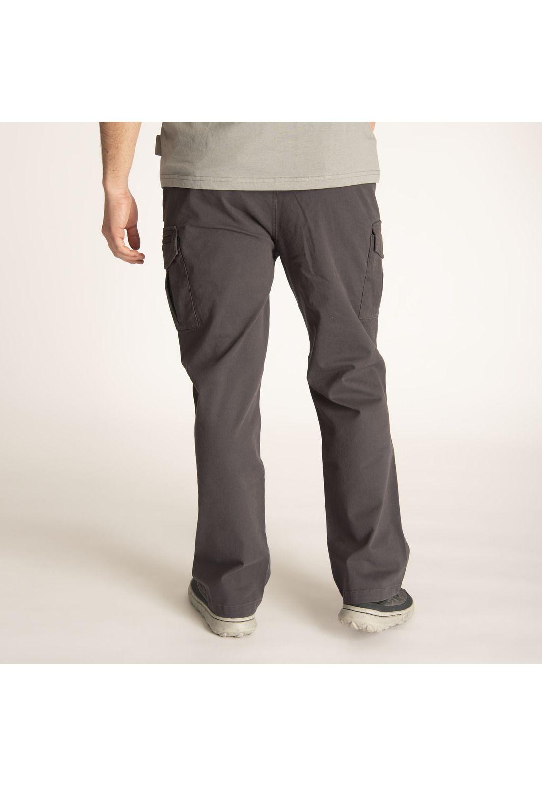 Pantalón Hombre Cargo Pant Gris-3
