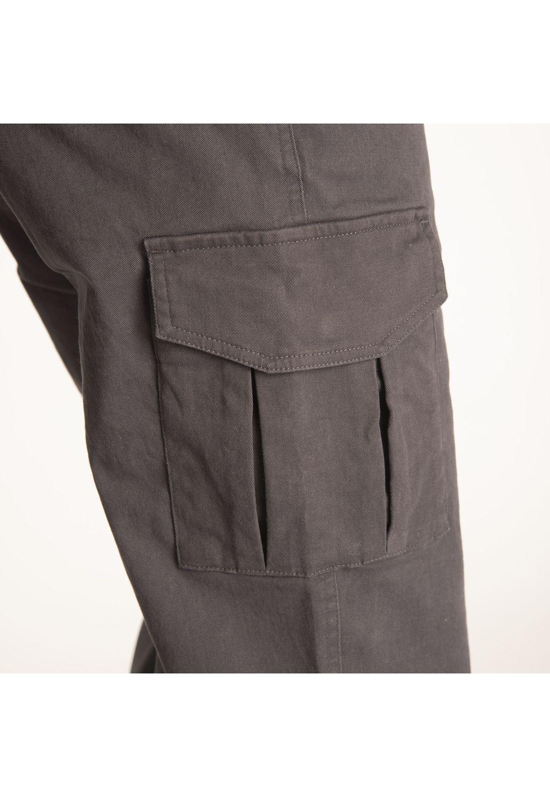 Pantalón Hombre Cargo Pant Gris-6