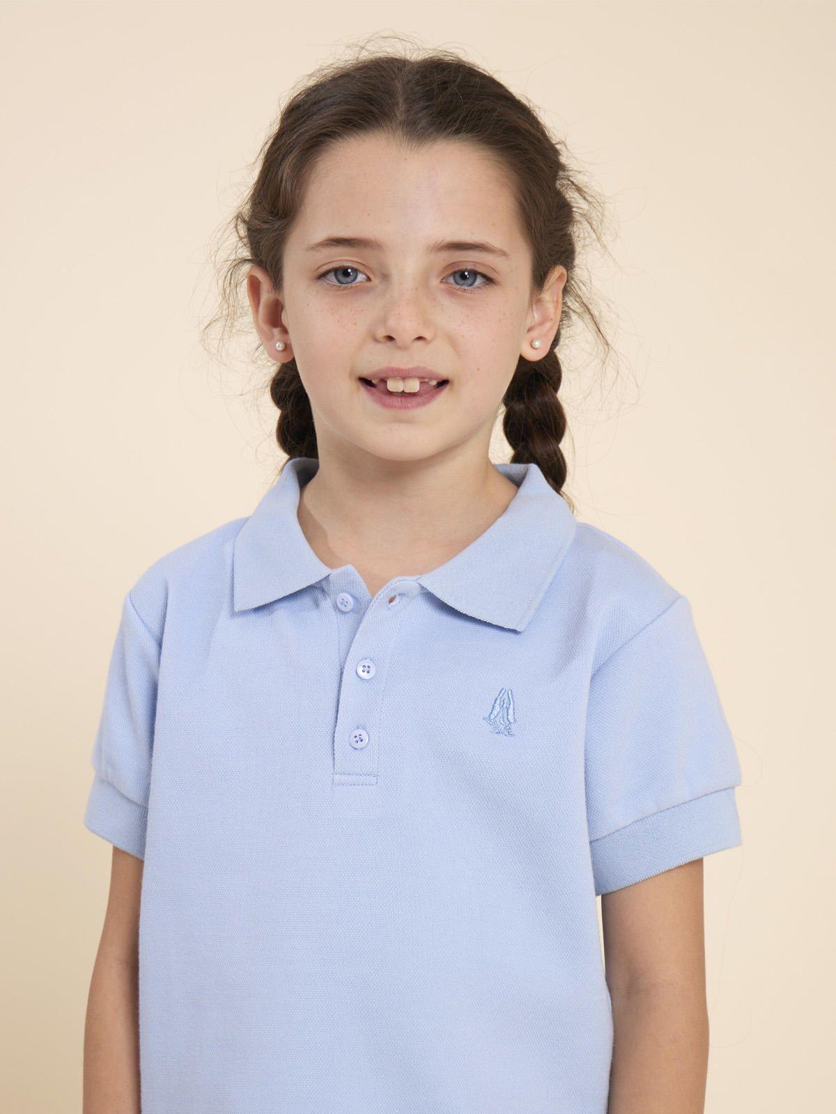 Polera Niña Springboks Celeste-3