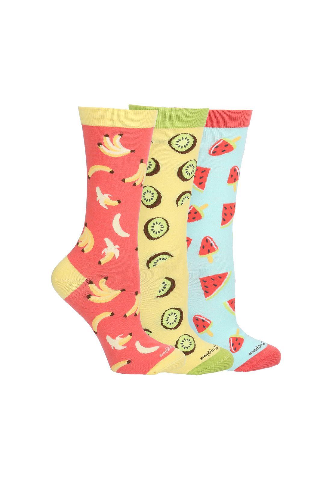 Calcetín Mujer V22W Pack Gift Fruit Multi-1
