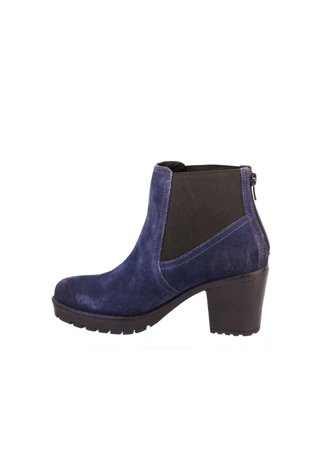 Botin Cuero Piera Azul-2